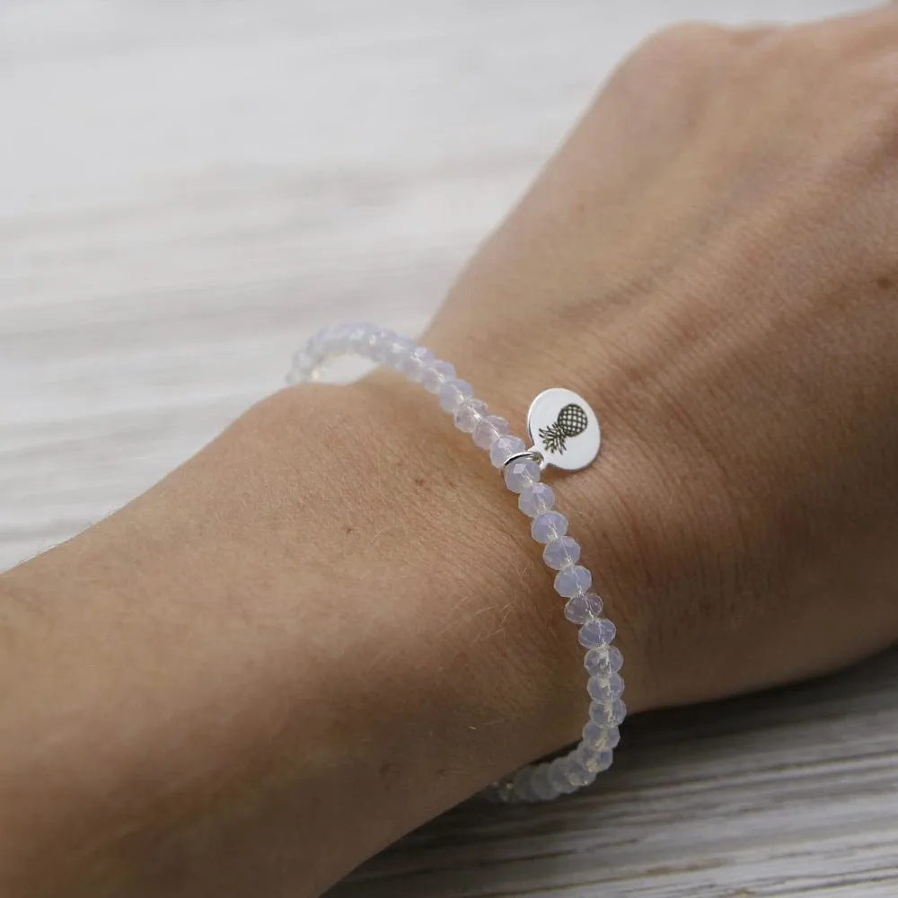 Stay Sweet ~ Stretchy Opal Crystal Bracelet