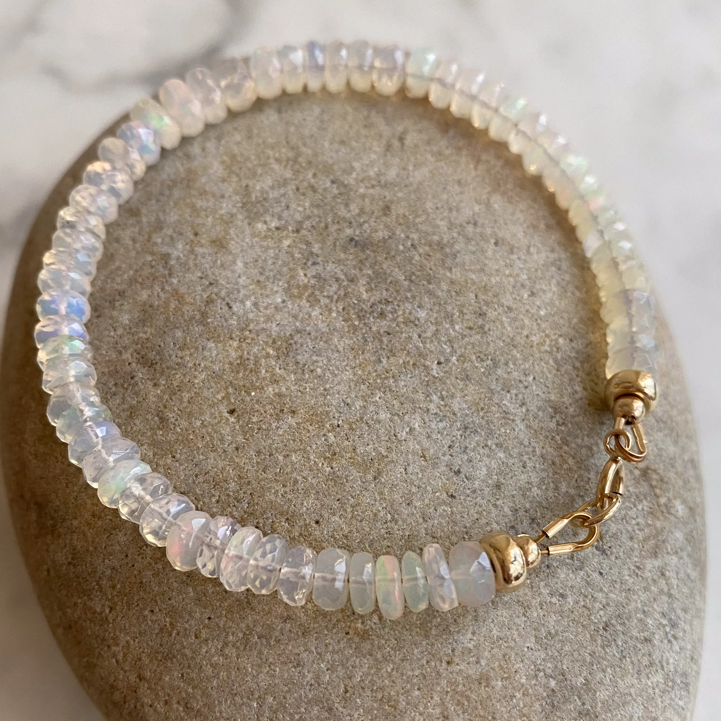 Stone Cache Ethiopian Opal Bracelet