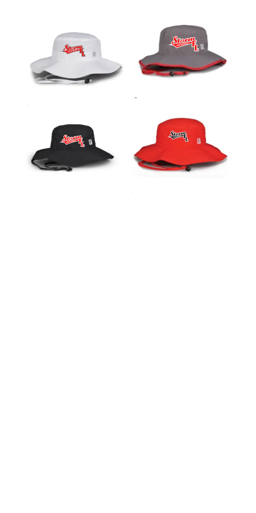 STORM JAX BUCKET HAT EMBROIDERED