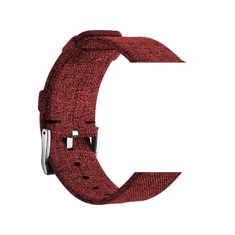 Stylish Canvas Watch Straps Compatible with Fossil 18mm Range