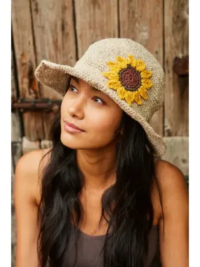 Sunflower Hemp Cotton Hat