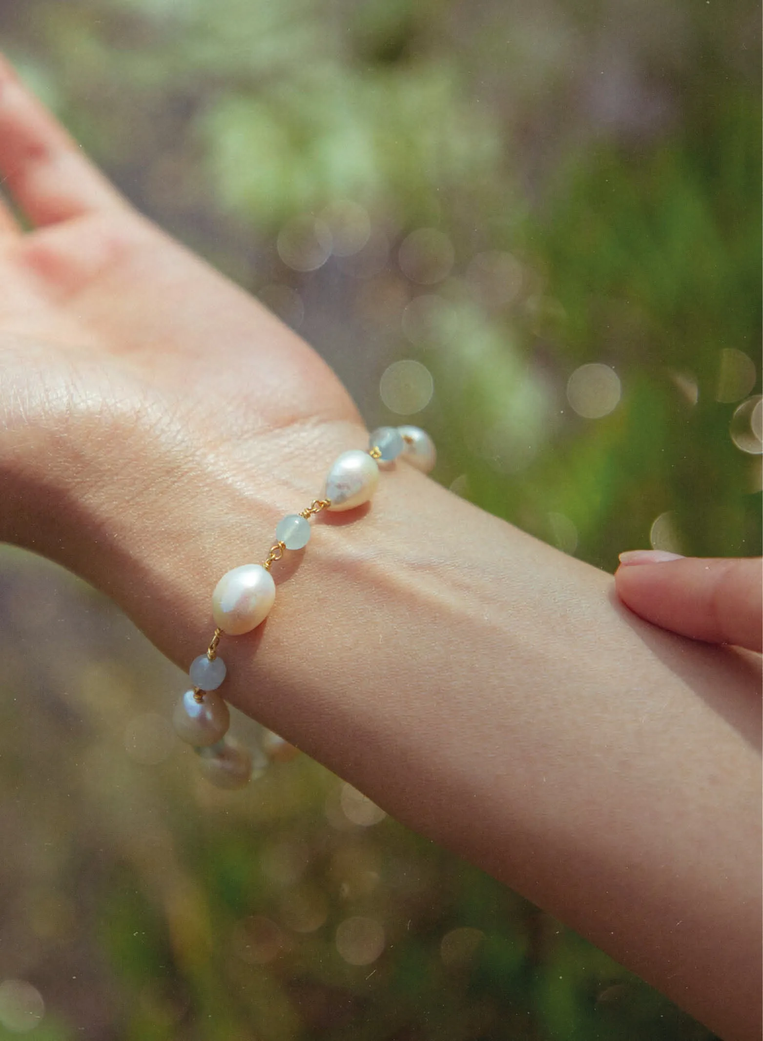 The Raindrop Bracelet (50% off - use code MALIE50)