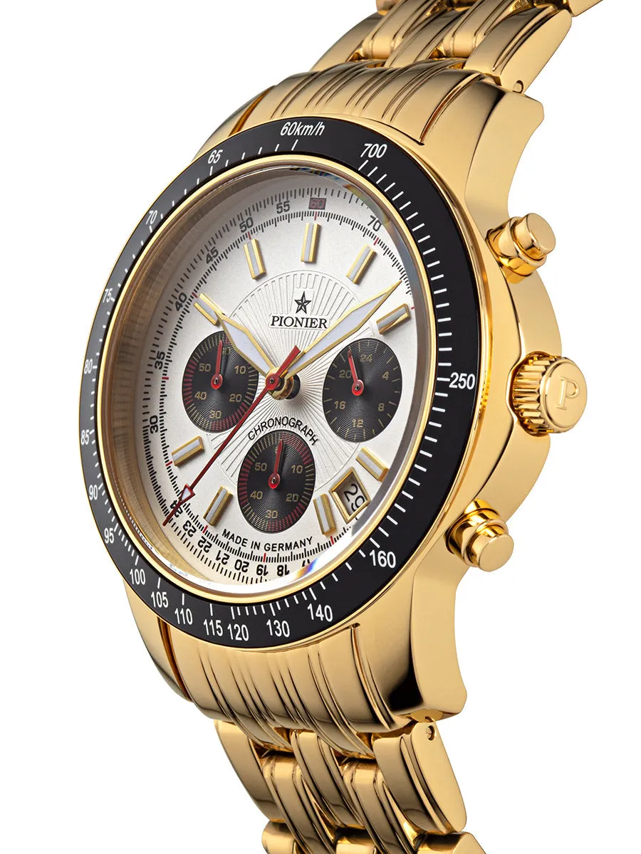 Tirona- Chronograph- GM-550-10 Gold- Pionier, Germany