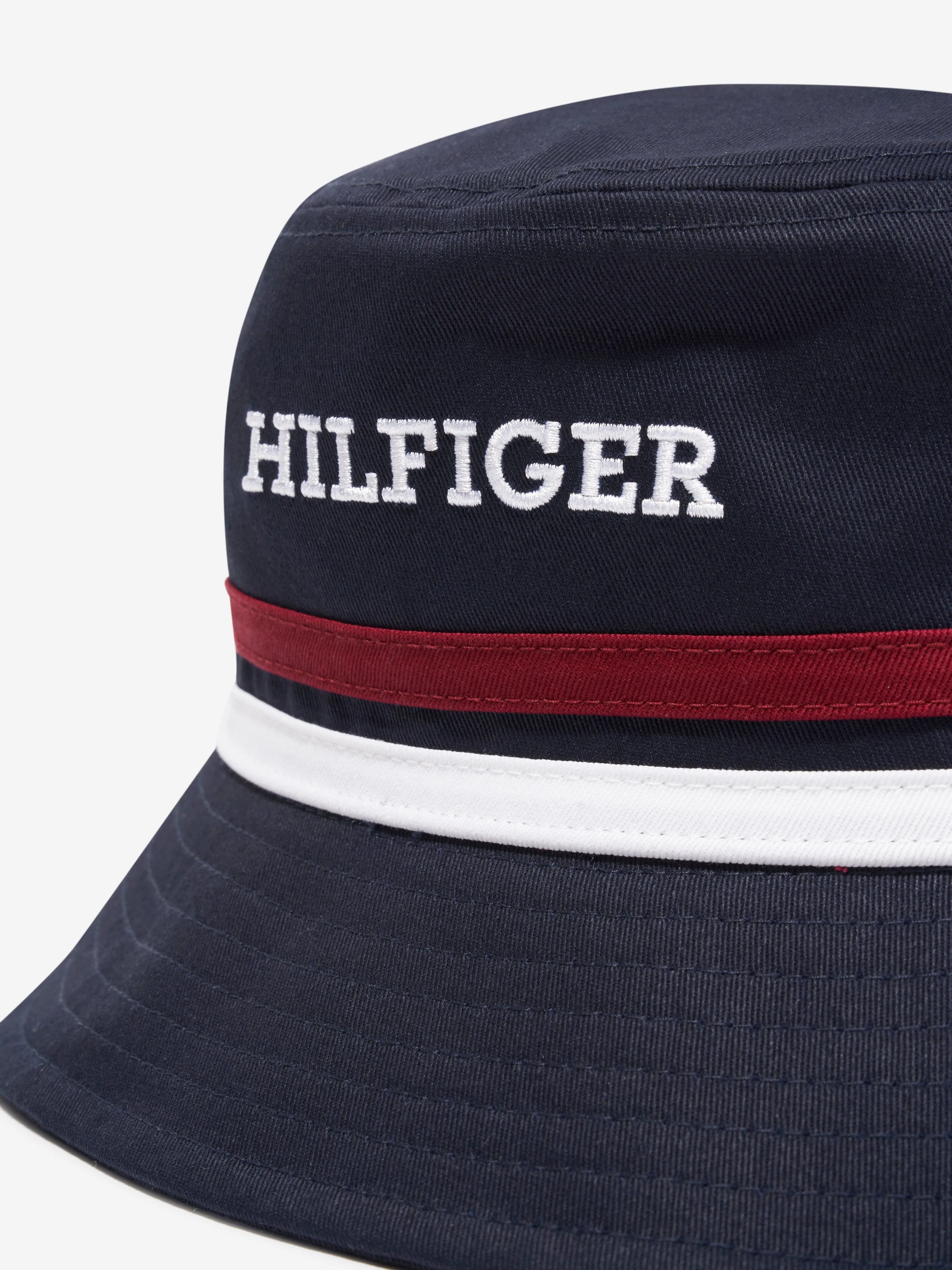 Tommy Hilfiger Kids Corporate Hilfiger Bucket Hat in Navy