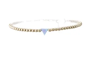 TRIANGLE OPAL BRACELET - SMALL