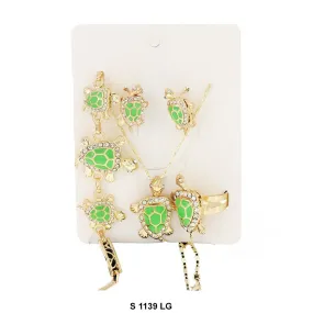 Turtle Necklace Set S 1139 LG