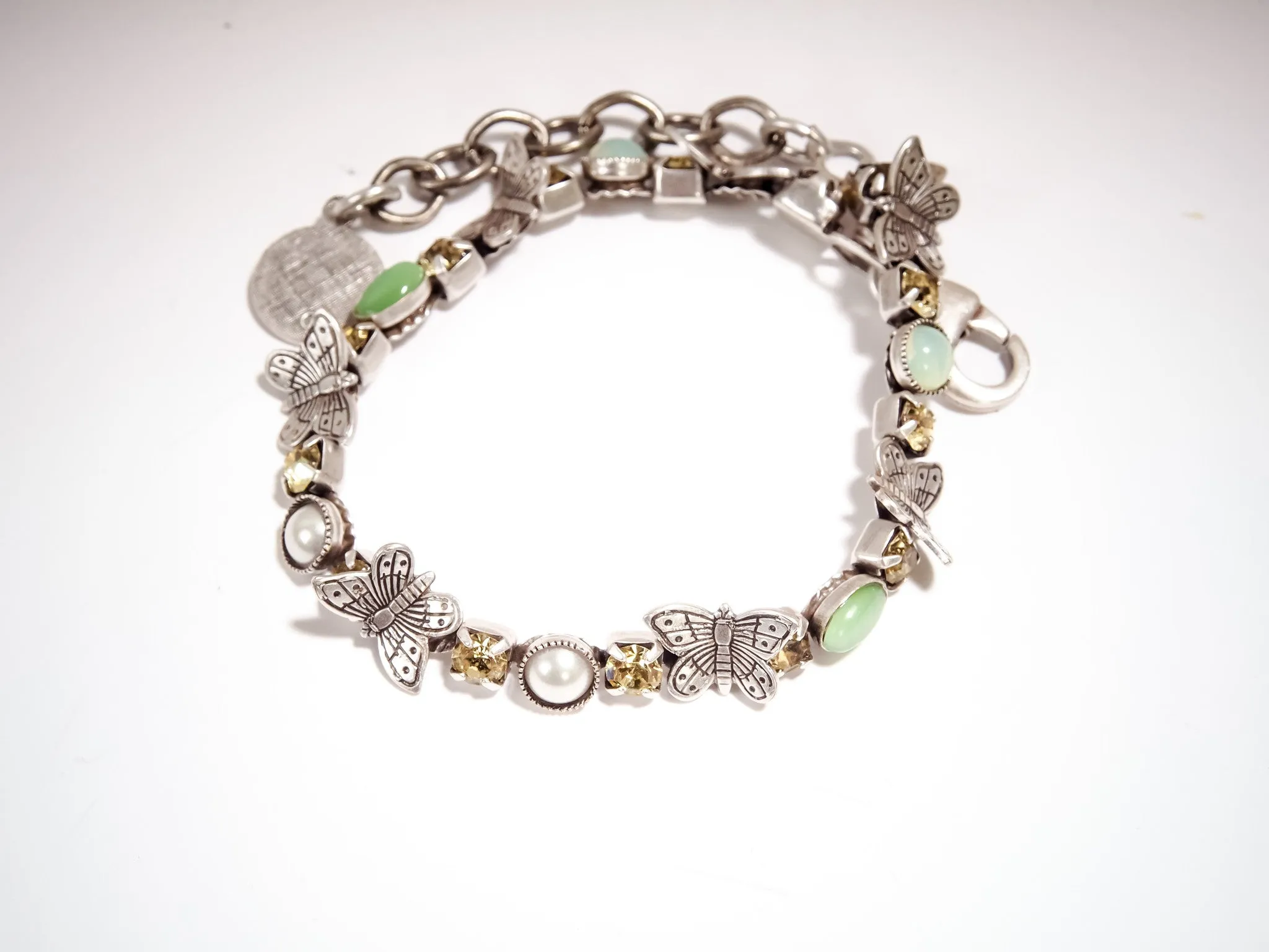 Up & Down Butterfly "Garden of Eden" Bracelet