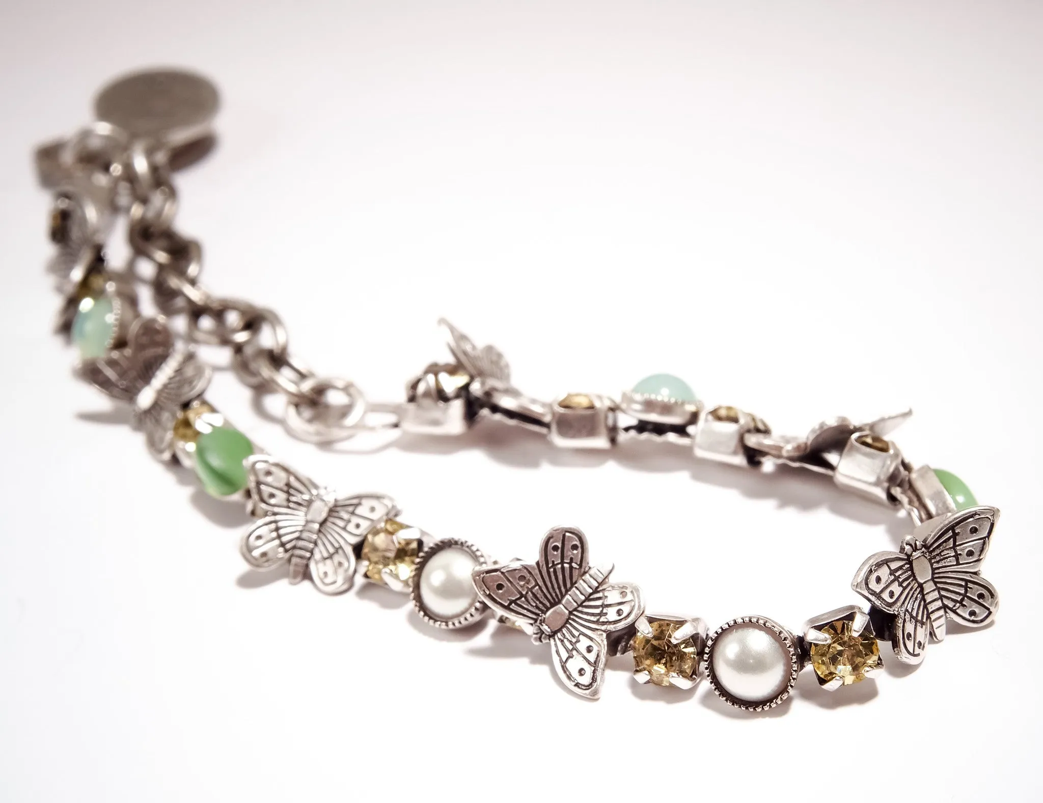 Up & Down Butterfly "Garden of Eden" Bracelet