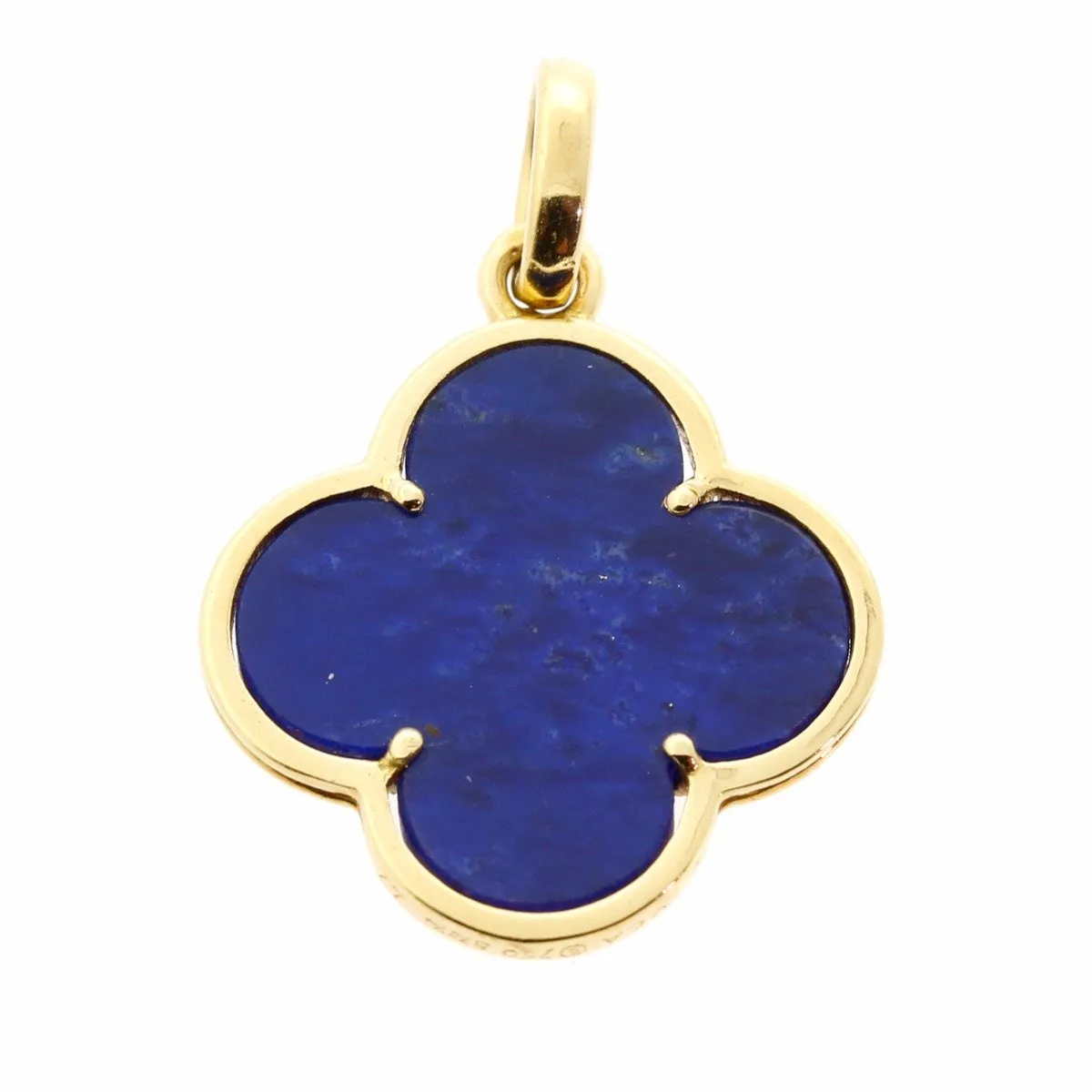 Van Cleef & Arpels Magic Alhambra Lapis Lazuli Pendant