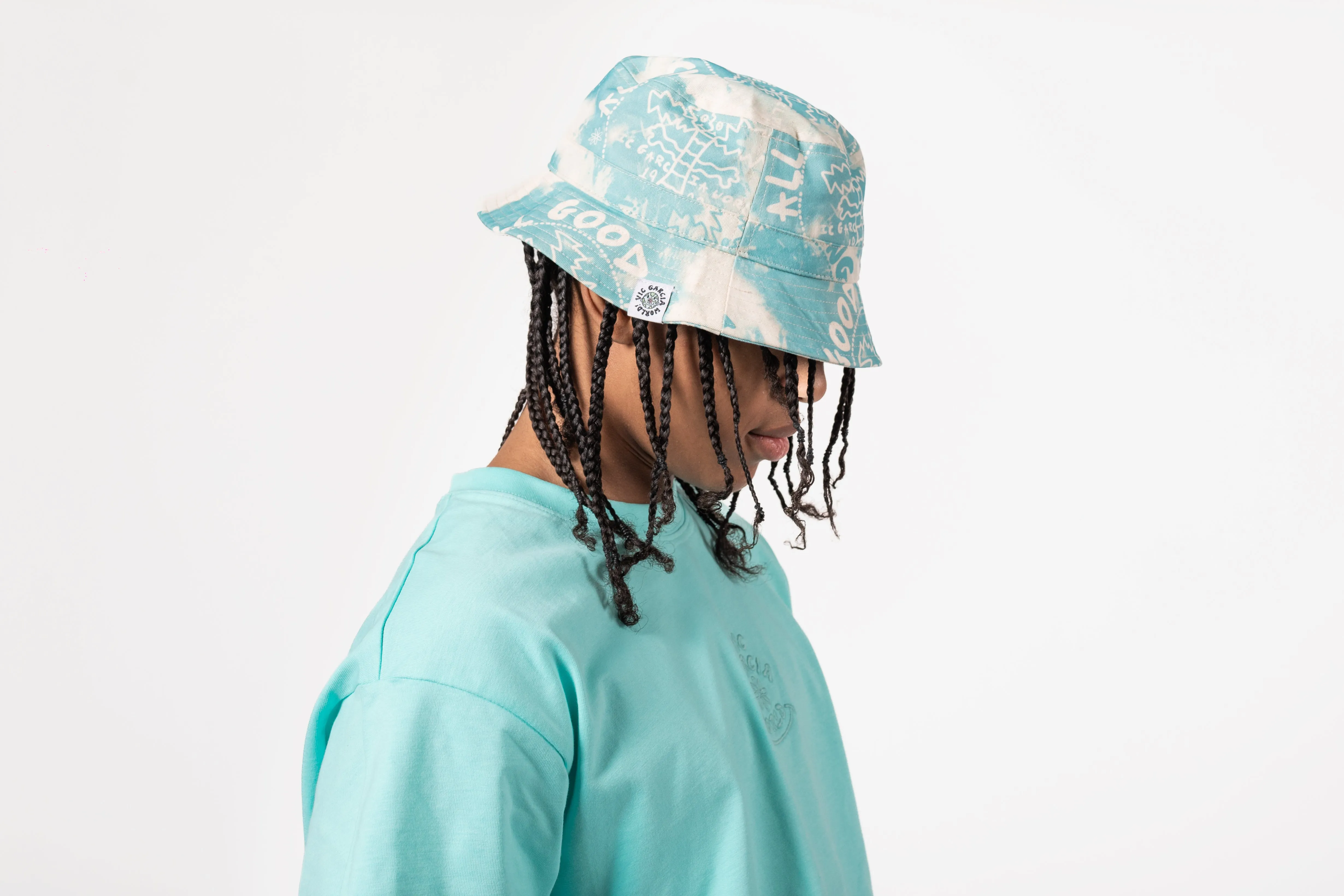 Vic Garcia Aqua Splash Bucket Hat