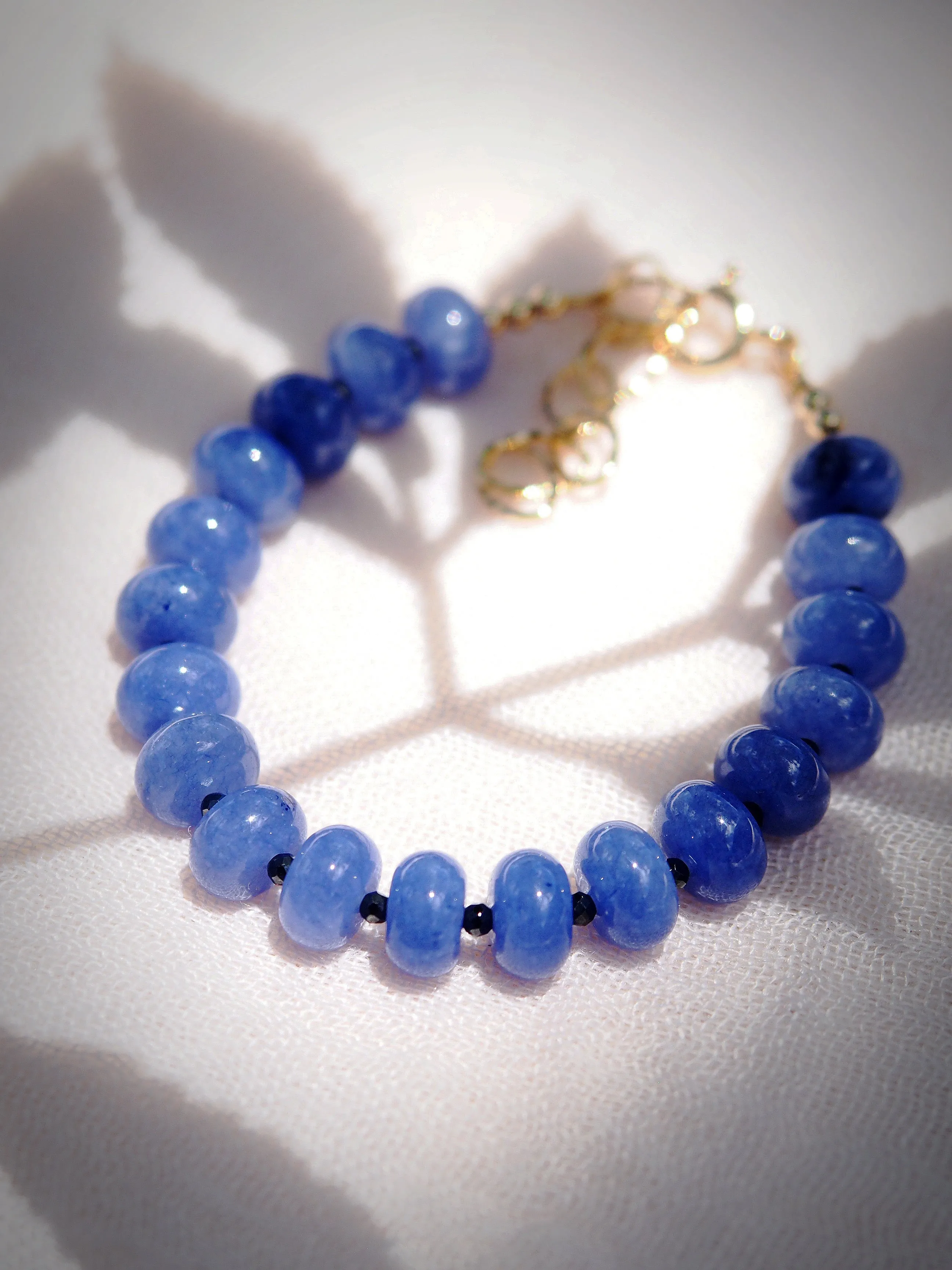 Violet Gemstone Bracelet - Jacaranda