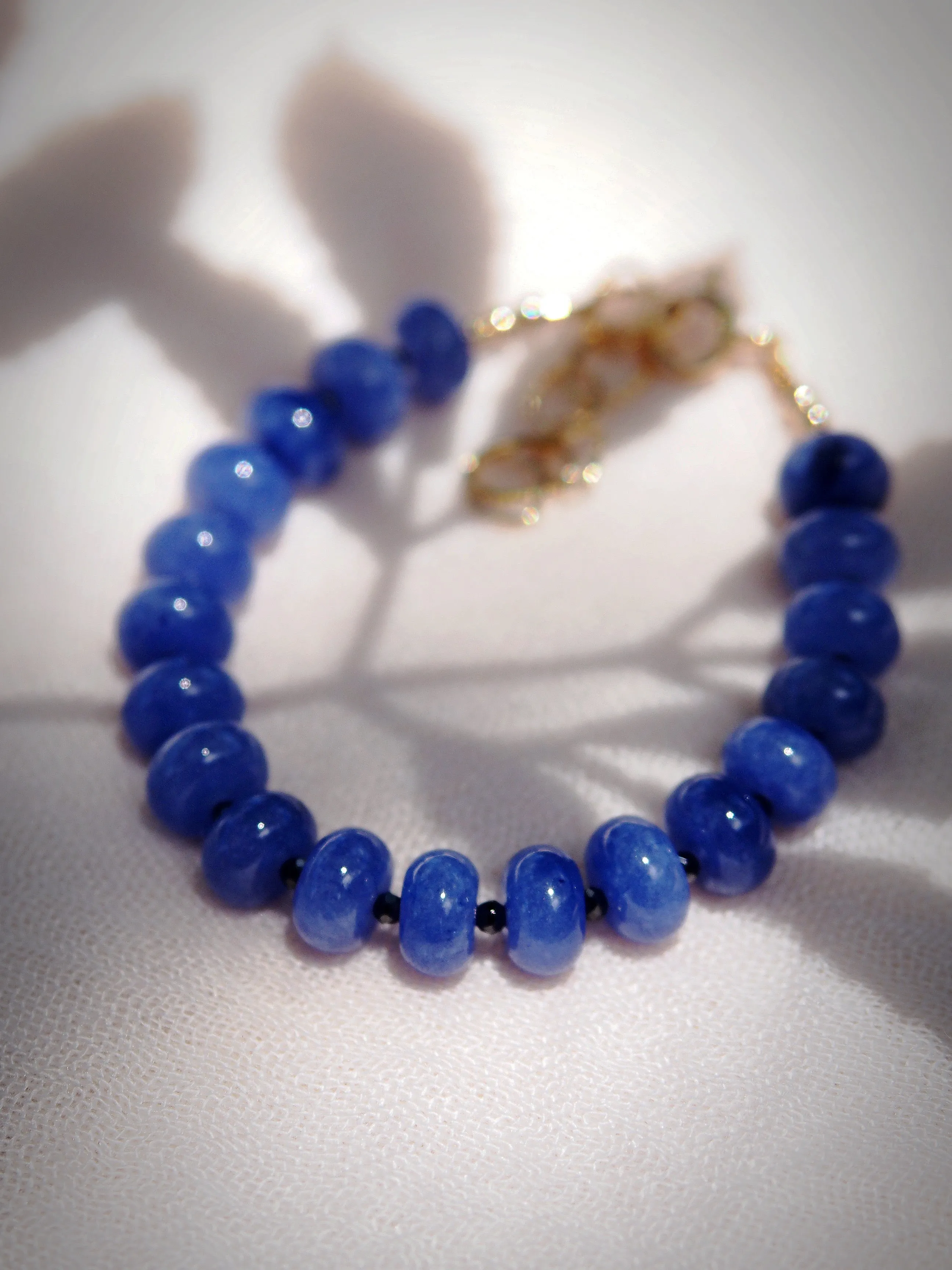 Violet Gemstone Bracelet - Jacaranda