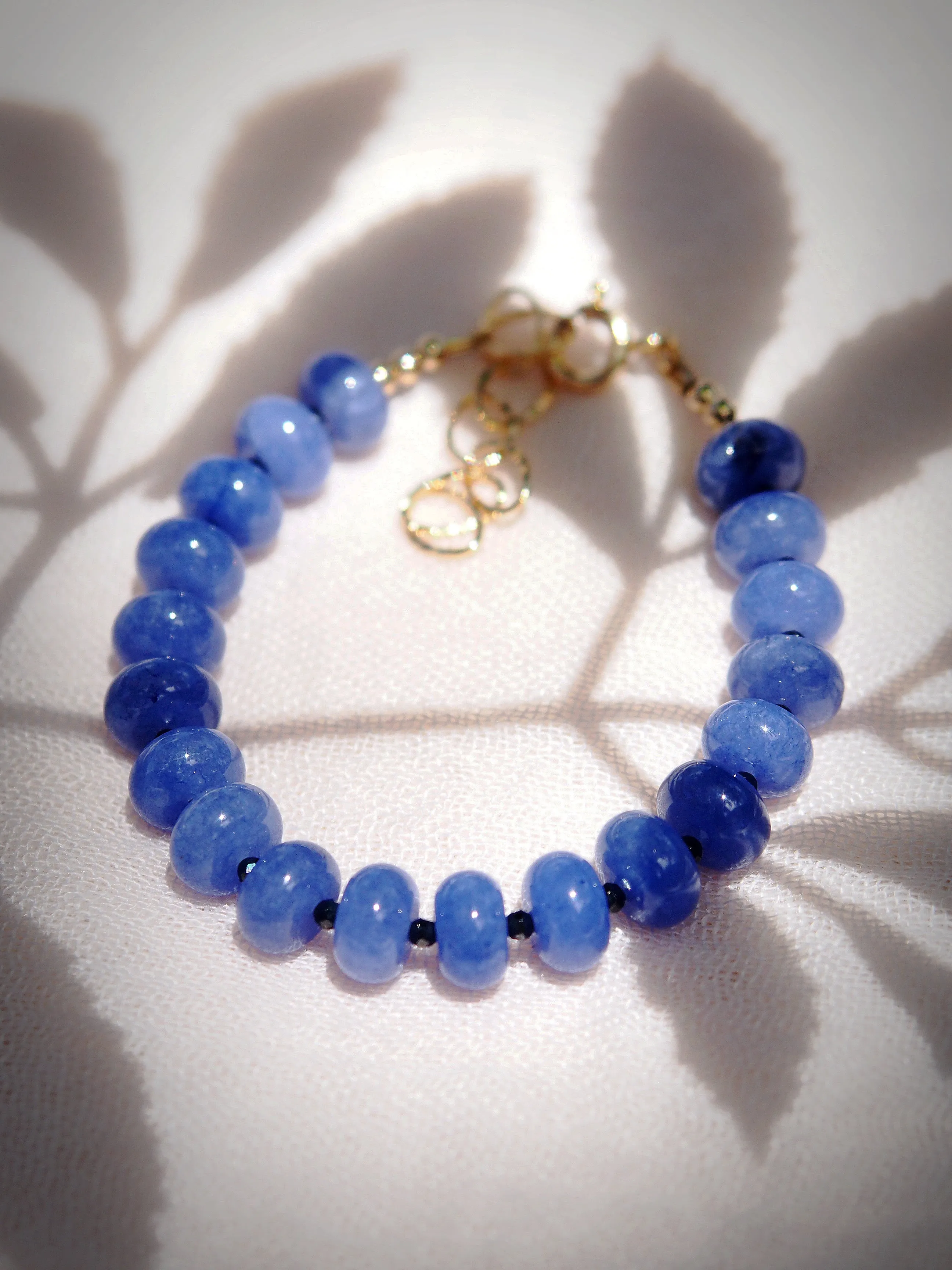 Violet Gemstone Bracelet - Jacaranda