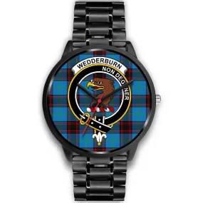 Wedderburn Clan Badge Tartan Black Watch