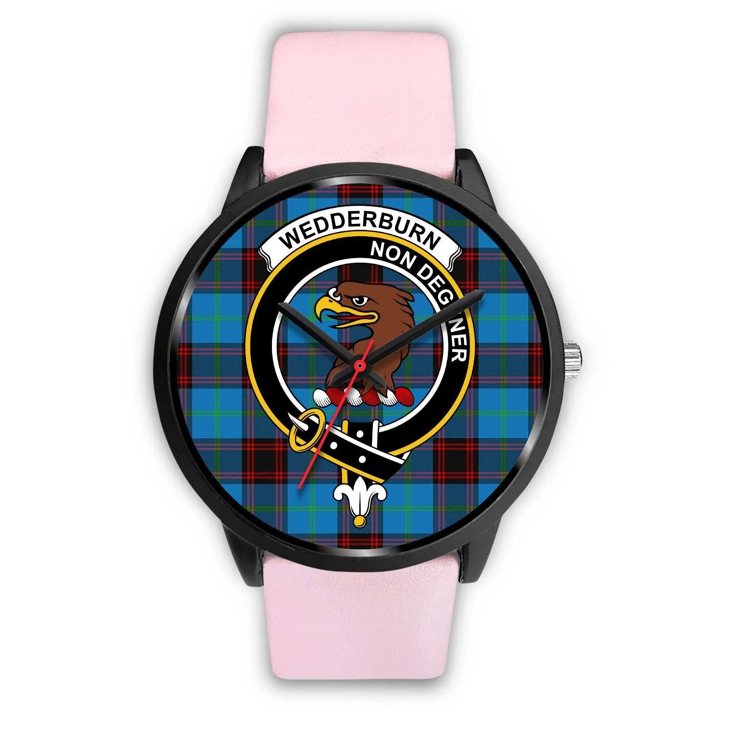 Wedderburn Clan Badge Tartan Black Watch