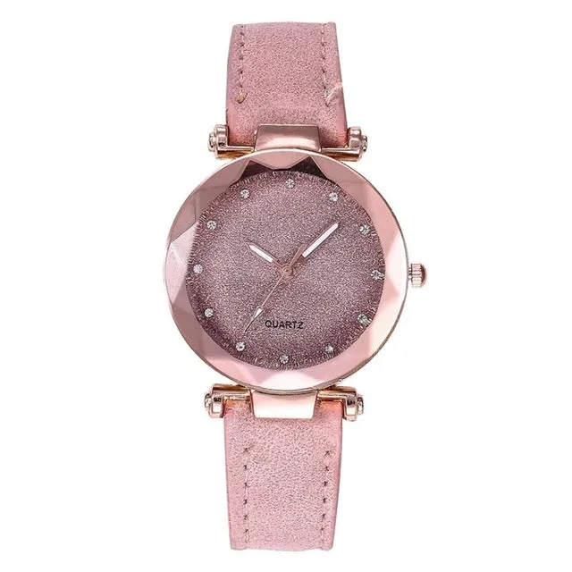 Women Romantic Starry Sky Wrist Watch